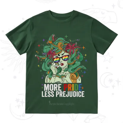 Purplehecate More Pride Less Prejudice Medusa T-Shirt