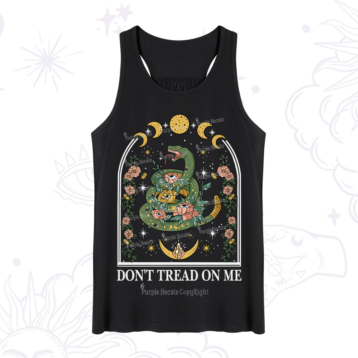 Purplehecate Don't Tread On Me Tank