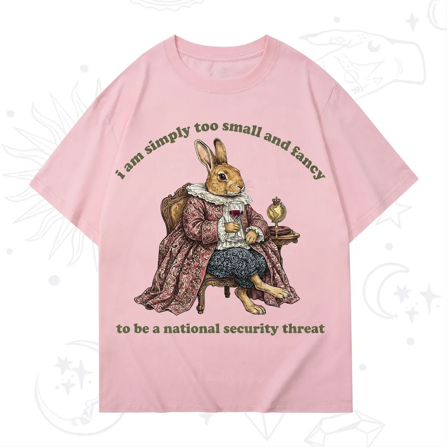 Purplehecate Too Small and Fancy T-Shirt