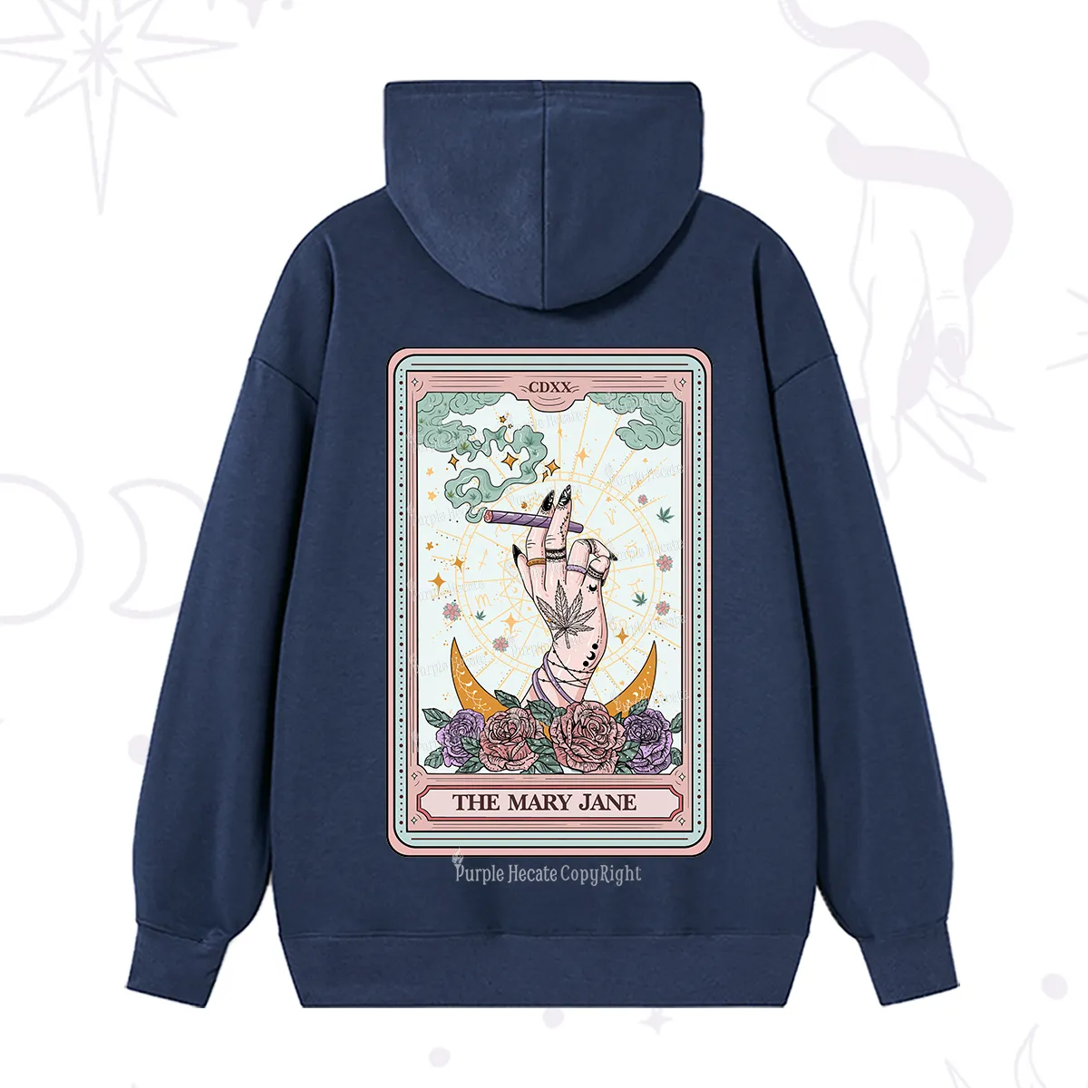 Purplehecate The Mary Jane Tarot Hoodie
