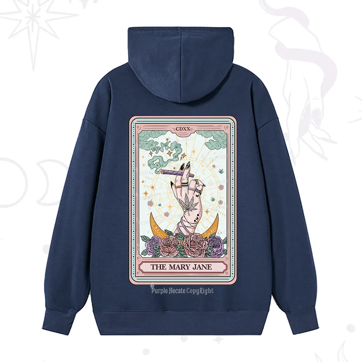 Purplehecate The Mary Jane Tarot Hoodie