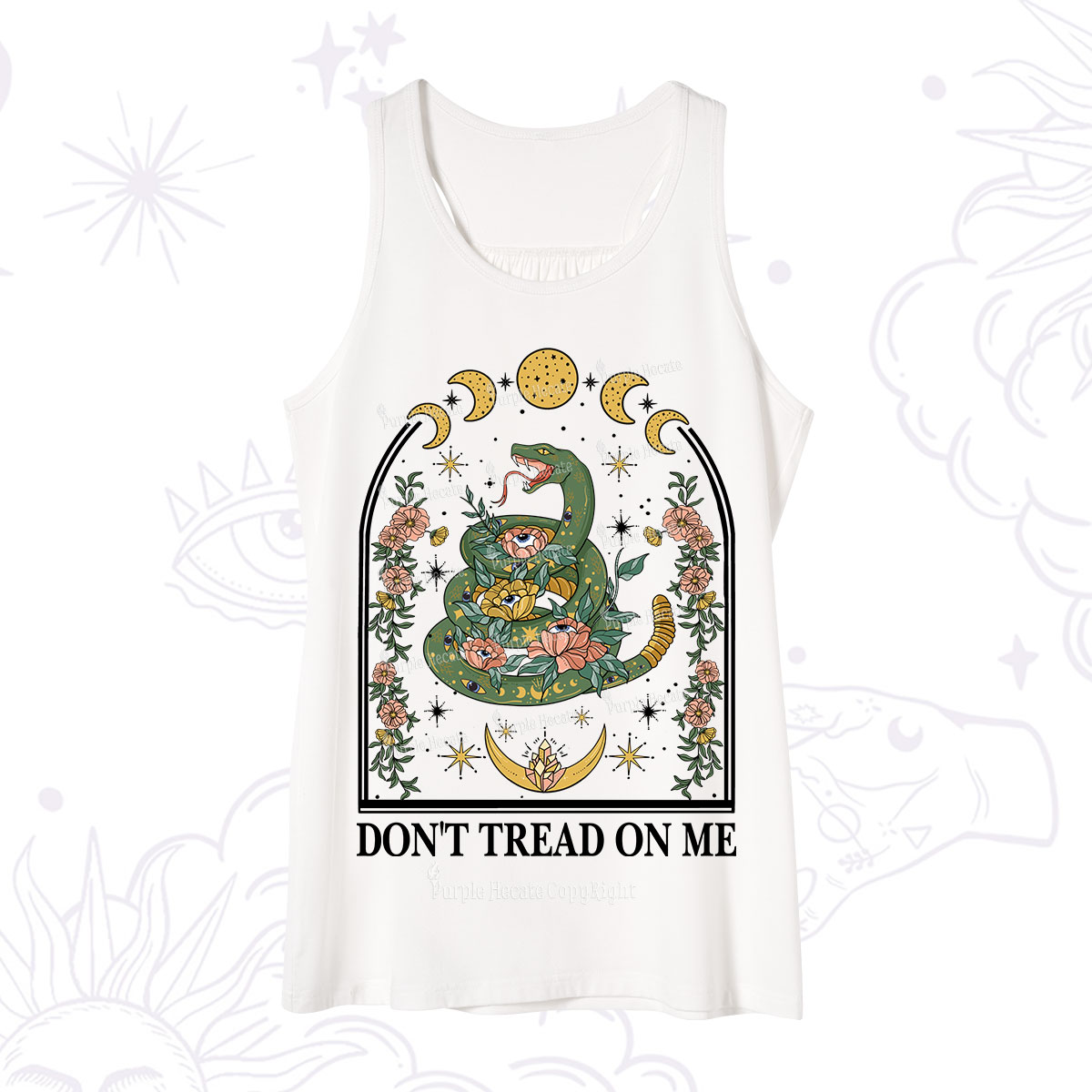 Purplehecate Don't Tread On Me Tank