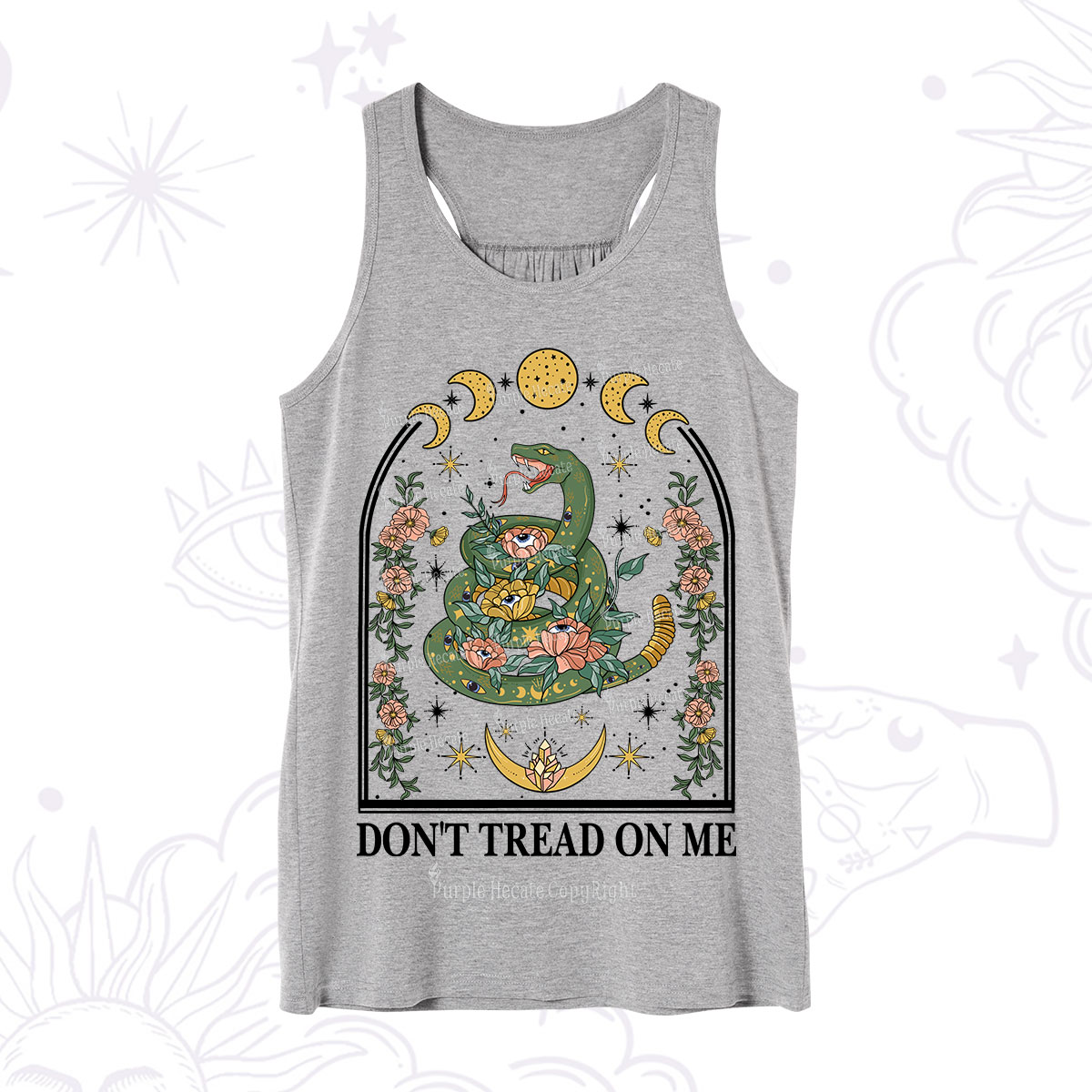 Purplehecate Don't Tread On Me Tank