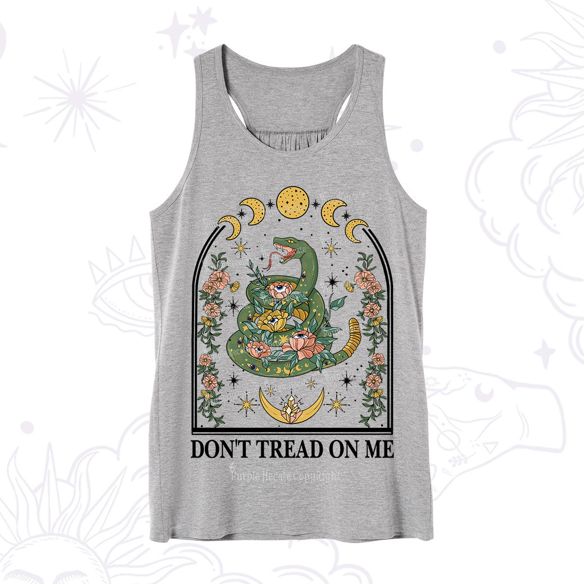 Purplehecate Don't Tread On Me Tank