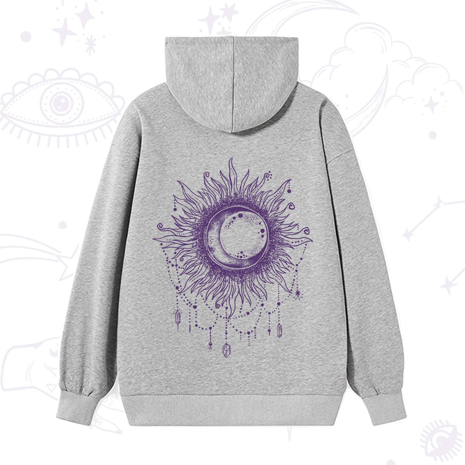 Purplehecate Starry Eye Hoodie