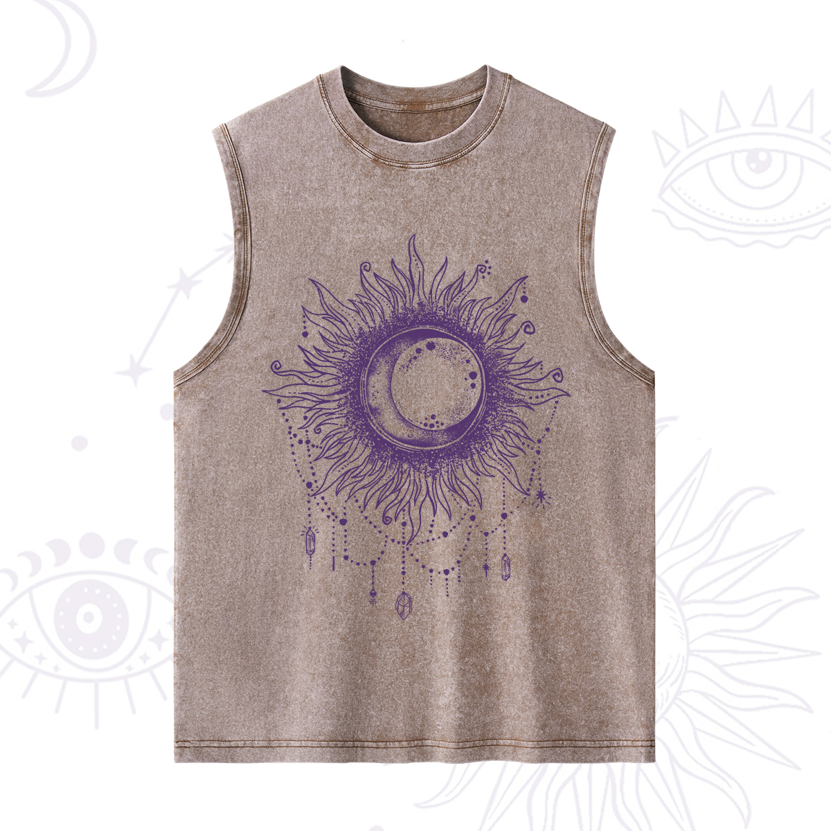 Purplehecate Starry Eye Washed Tank