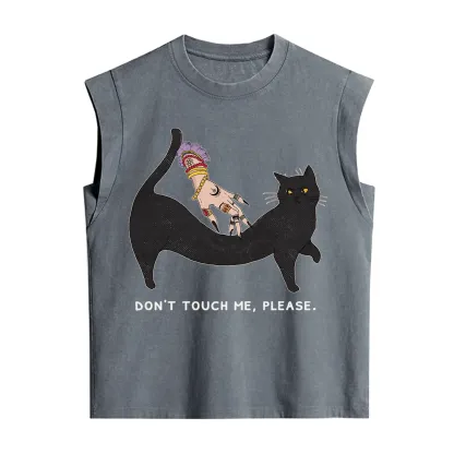 Purplehecate Don't Touch Me Vintage Washed Tank