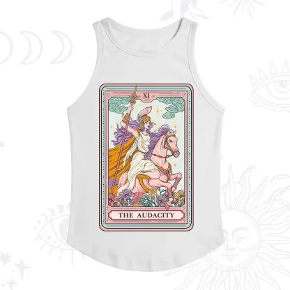 Purplehecate The Audacity Tarot Card Racerback Tank Top