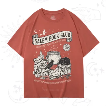 Purplehecate Salem Witch Book Club T-Shirt