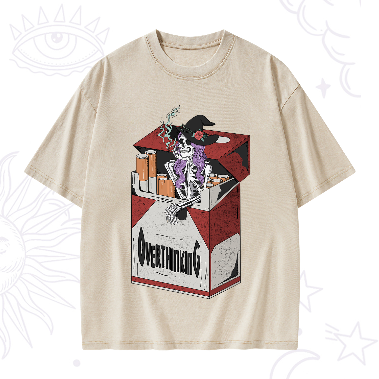 Purplehecate Overthinking Washed T-Shirt
