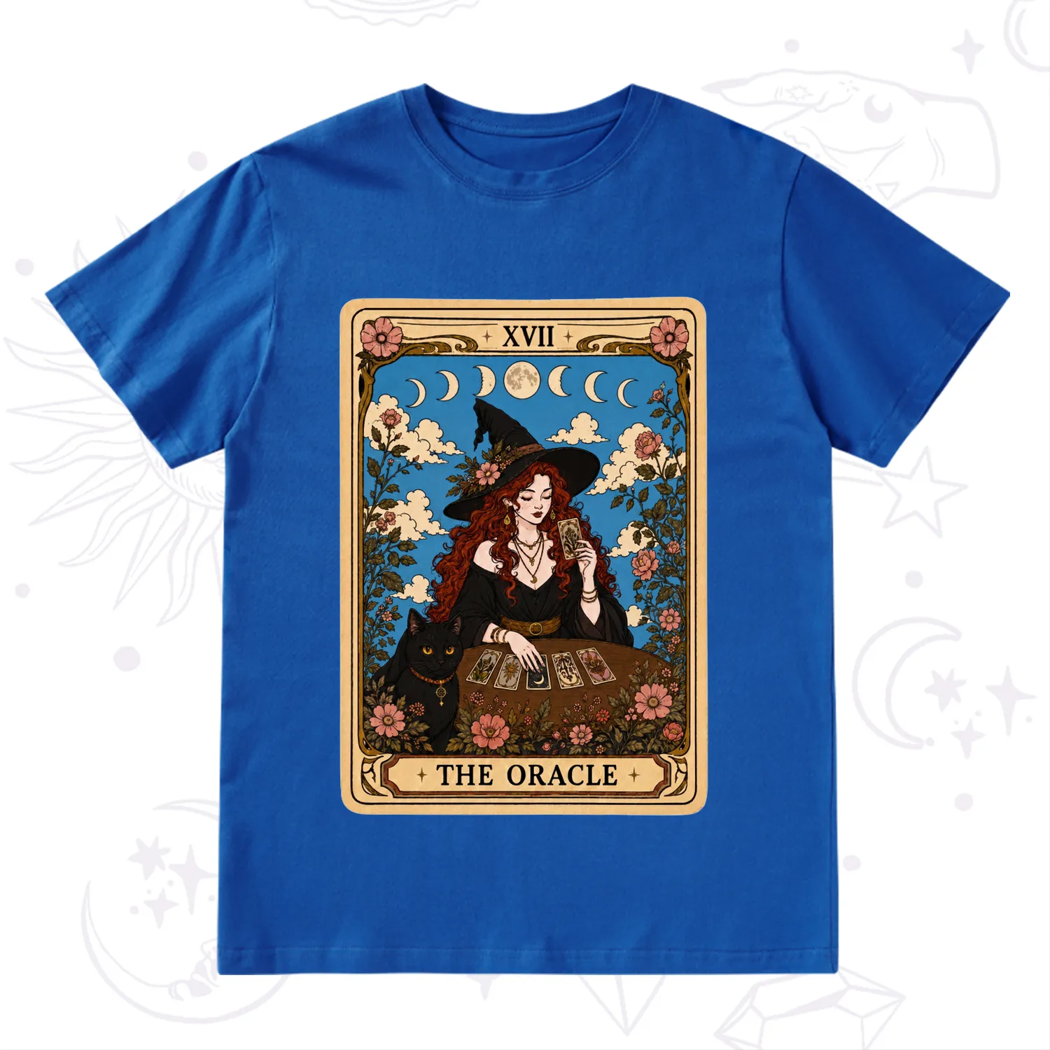 Purplehecate The Oracle Witch Tarot T-Shirt