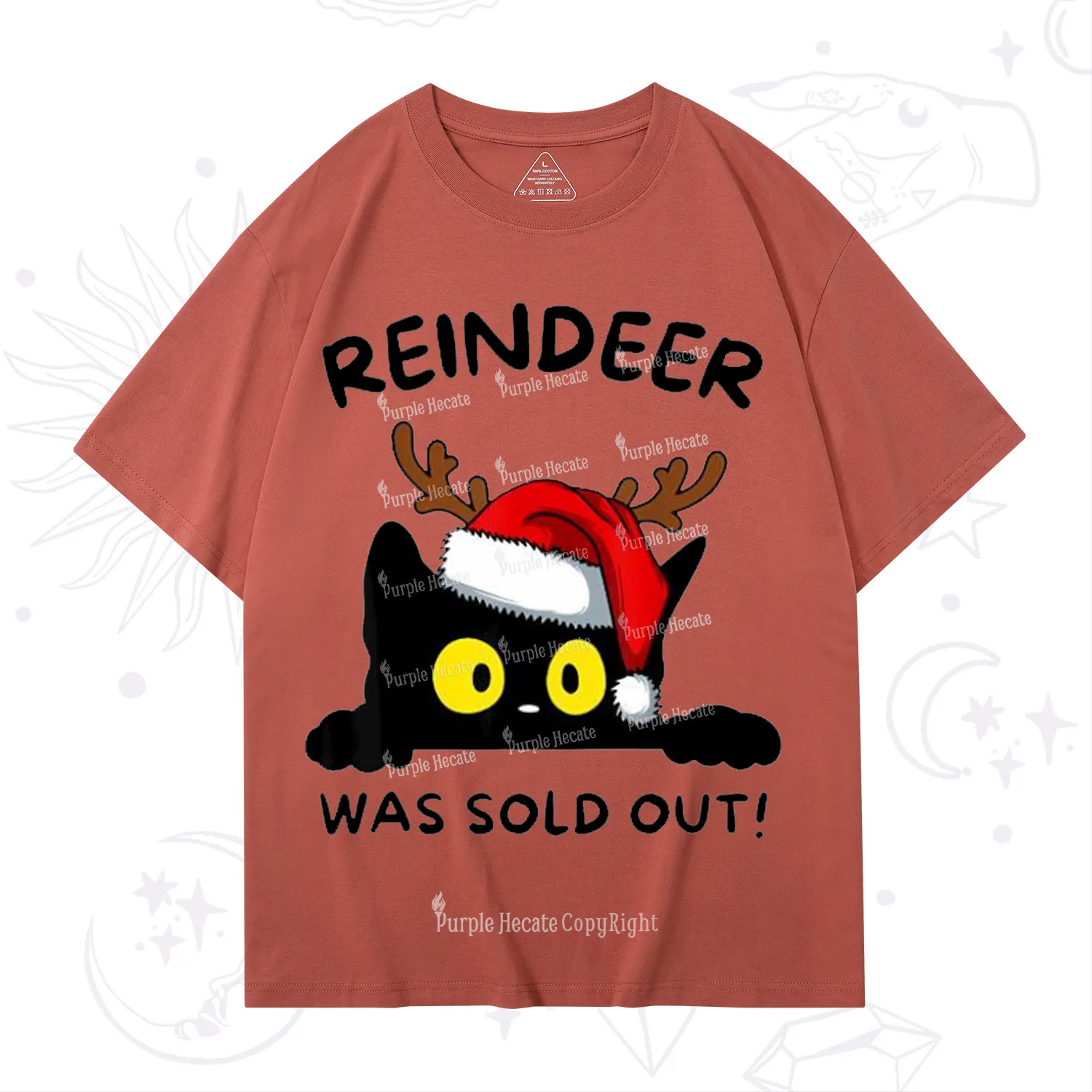 Purplehecate Reindeer Was Sold Out Christmas T-Shirt