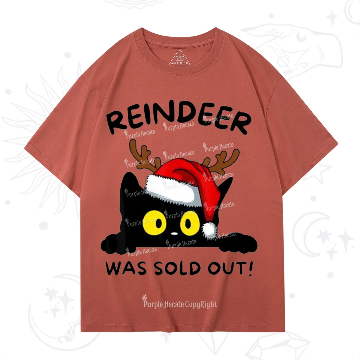 Purplehecate Reindeer Was Sold Out Christmas T-Shirt