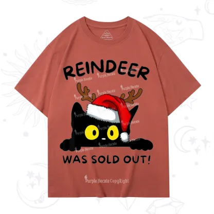 Purplehecate Reindeer Was Sold Out Christmas T-Shirt