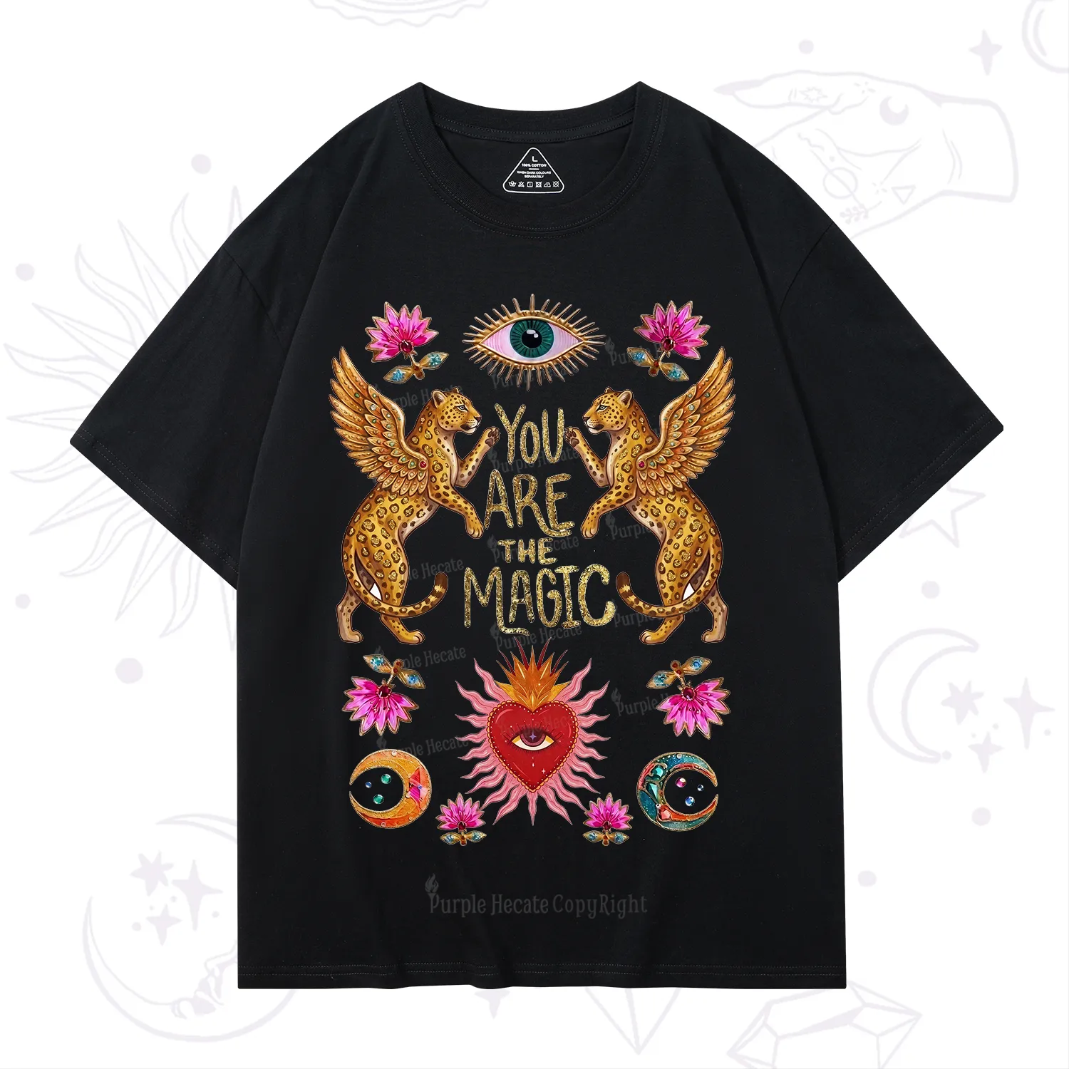 Purplehecate Vintage Tiger You Are The Magic T-Shirt