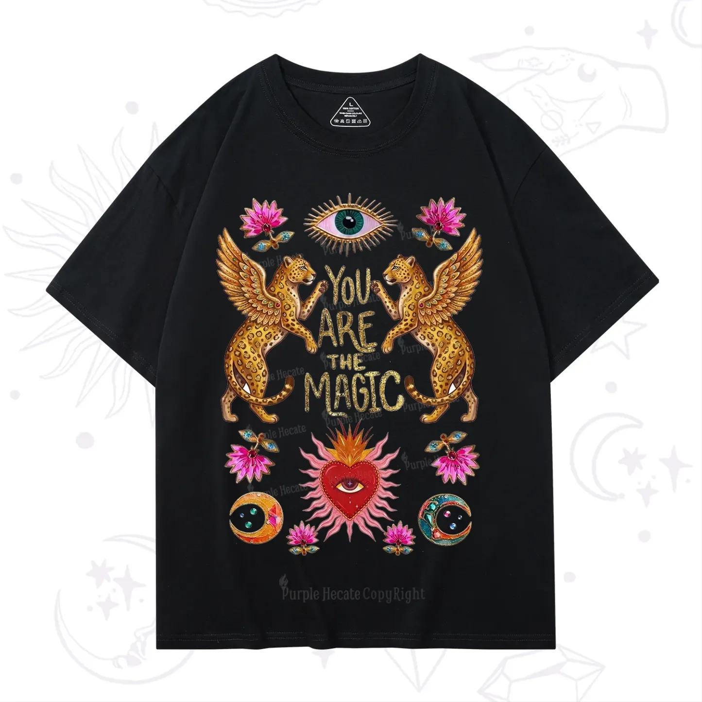 Purplehecate Vintage Tiger You Are The Magic T-Shirt