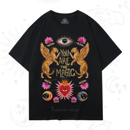 Purplehecate Vintage Tiger You Are The Magic T-Shirt