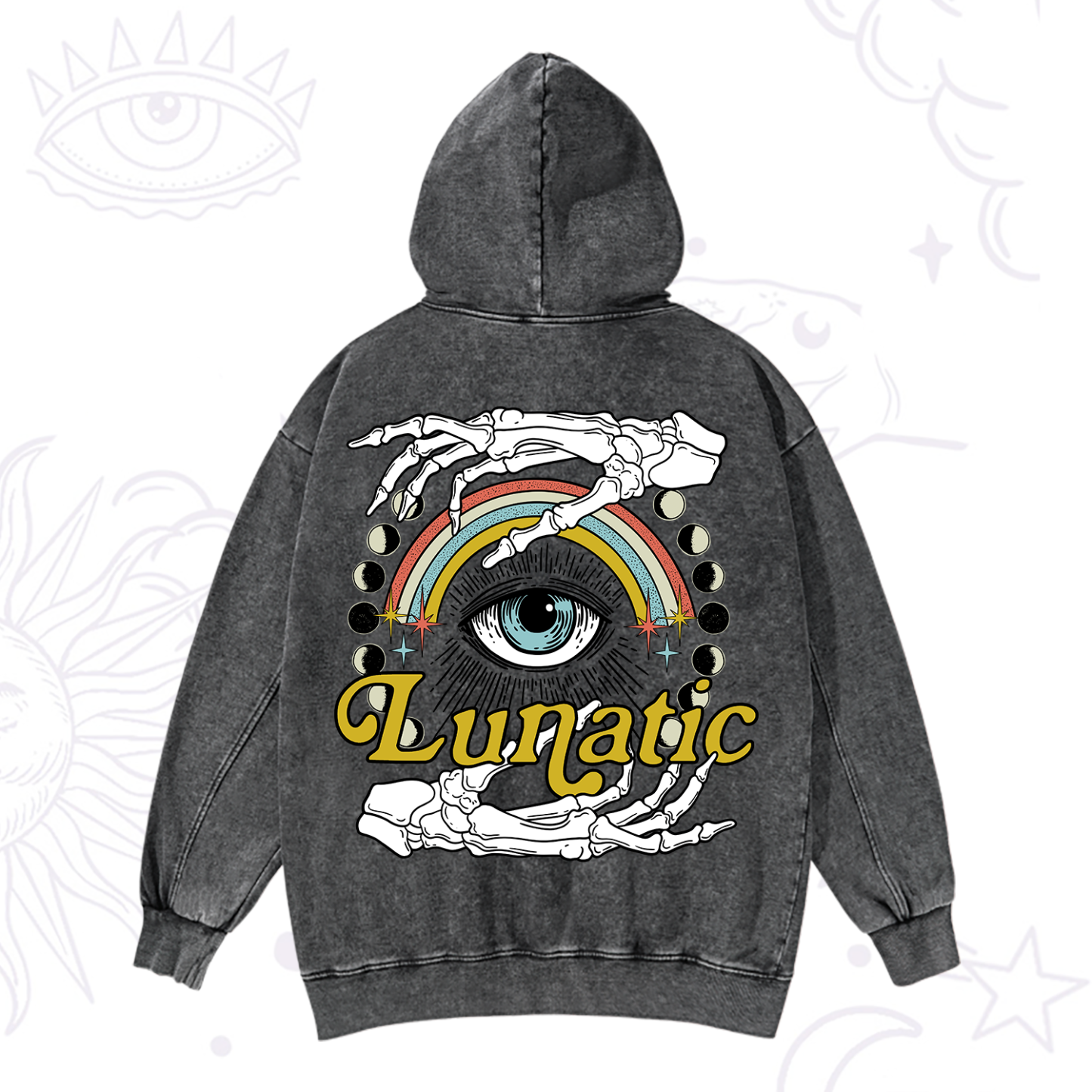 Magic Purplehecate Lunatic Washed Hoodie