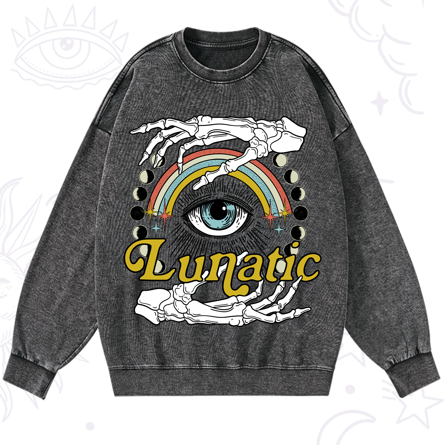 Purplehecate Lunatic Washed Sweatshirt