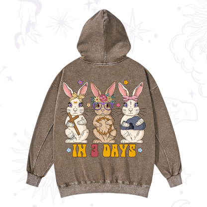Purplehecate In 3 Days Easter Washed Hoodie