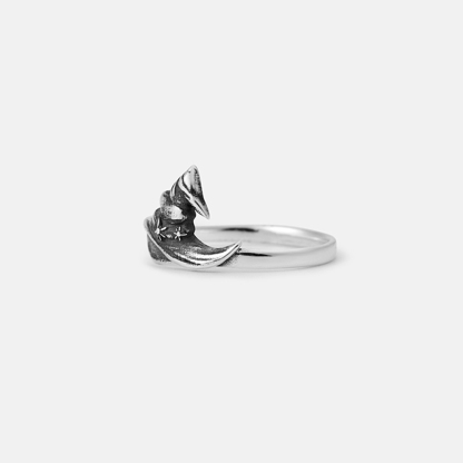 Purplehecate Magical Witch Hat Sterling Silver Ring