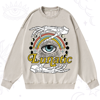 Purplehecate Lunatic Washed Sweatshirt