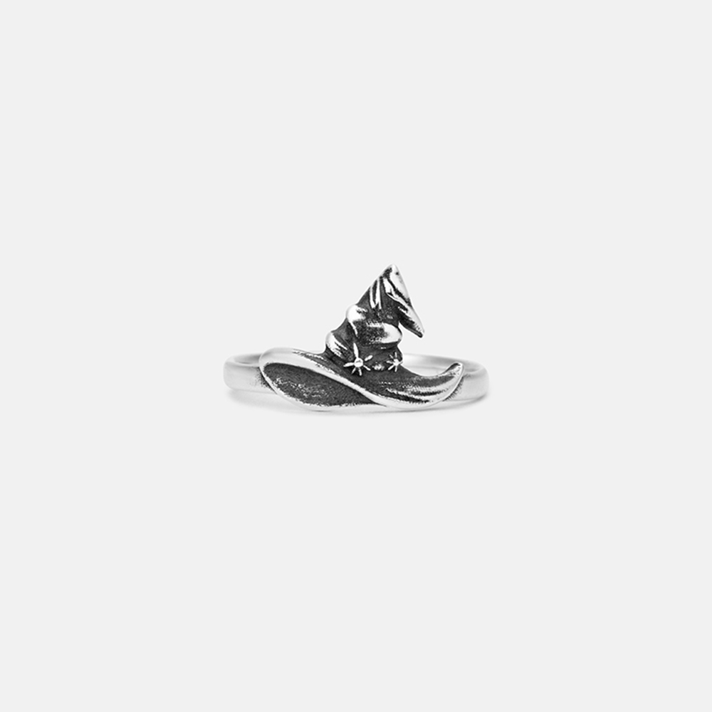 Purplehecate Magical Witch Hat Sterling Silver Ring