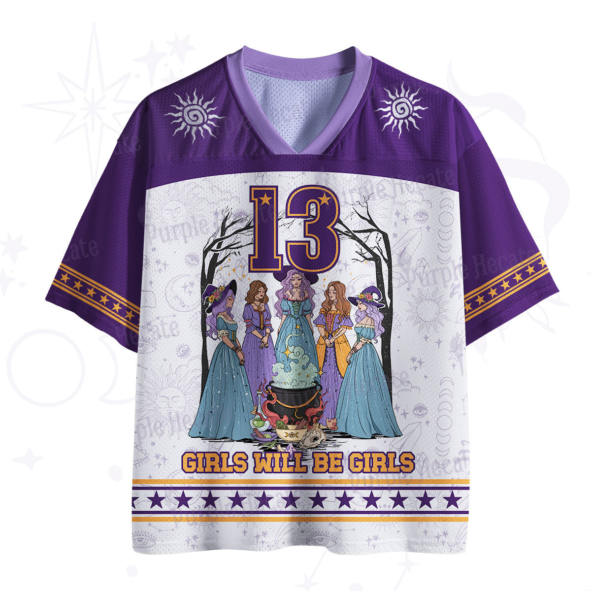 Purplehecate Girls Will Be Girls Mesh Jersey