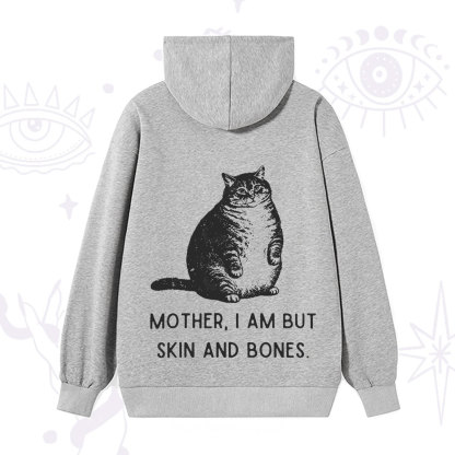Purplehecate Cat Mother I Am But Skin And Bones Hoodie
