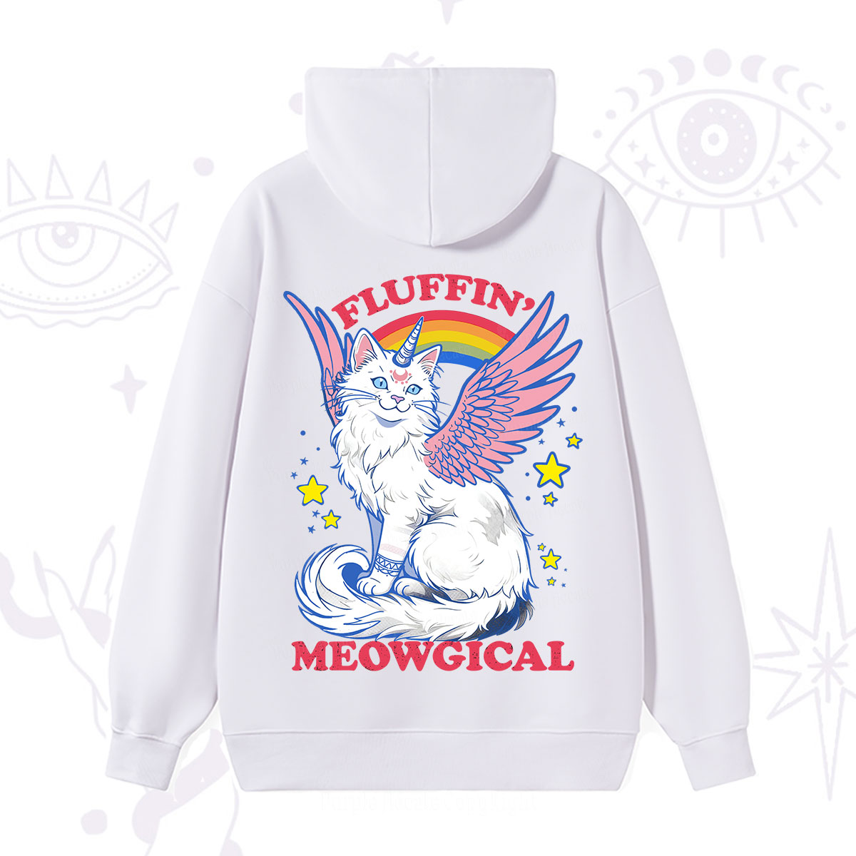 Purplehecate Fluffin Meowgical Hoodie