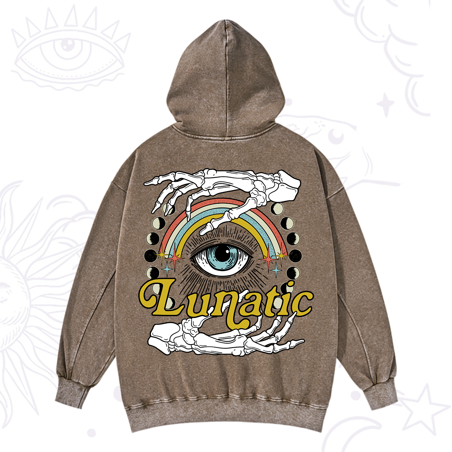 Purplehecate Lunatic Washed Hoodie
