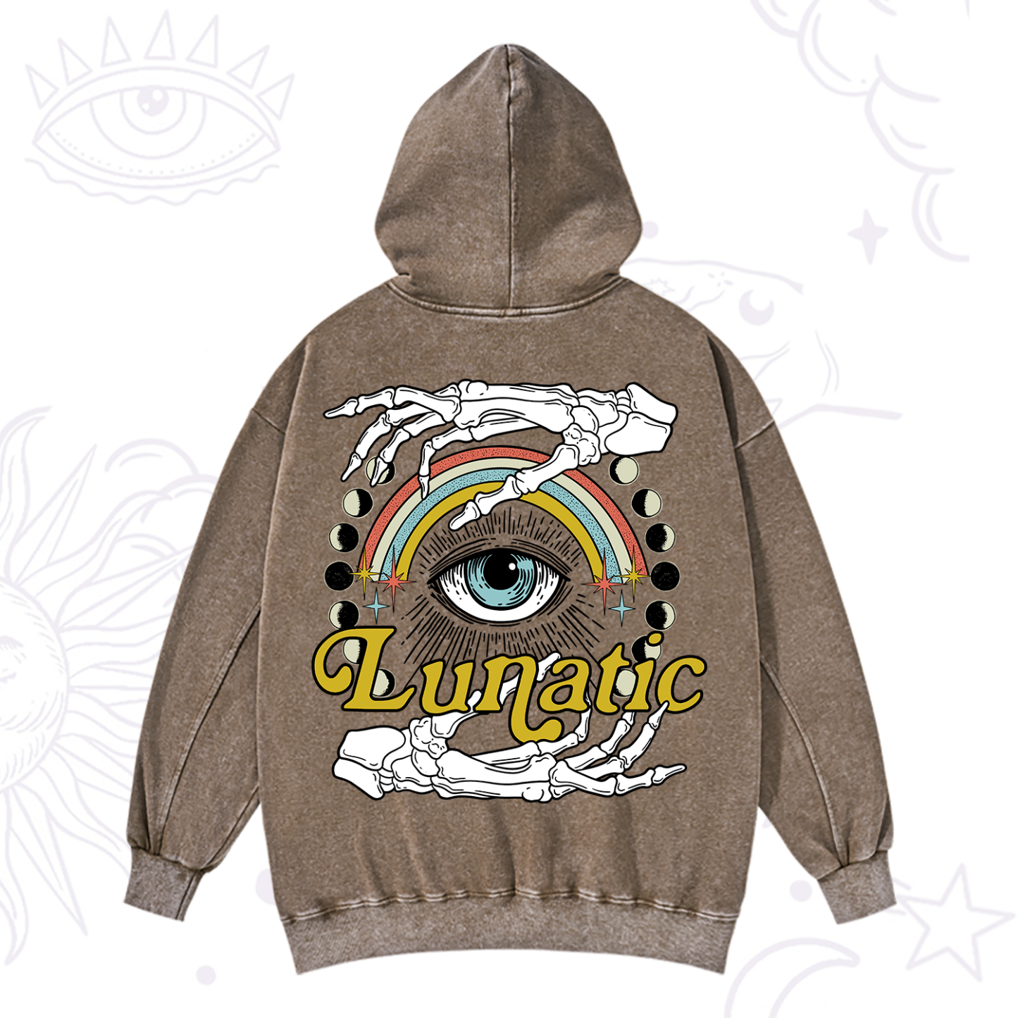 Purplehecate Lunatic Washed Hoodie