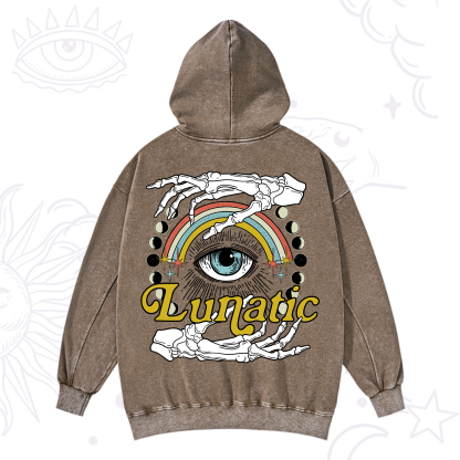 Purplehecate Lunatic Washed Hoodie
