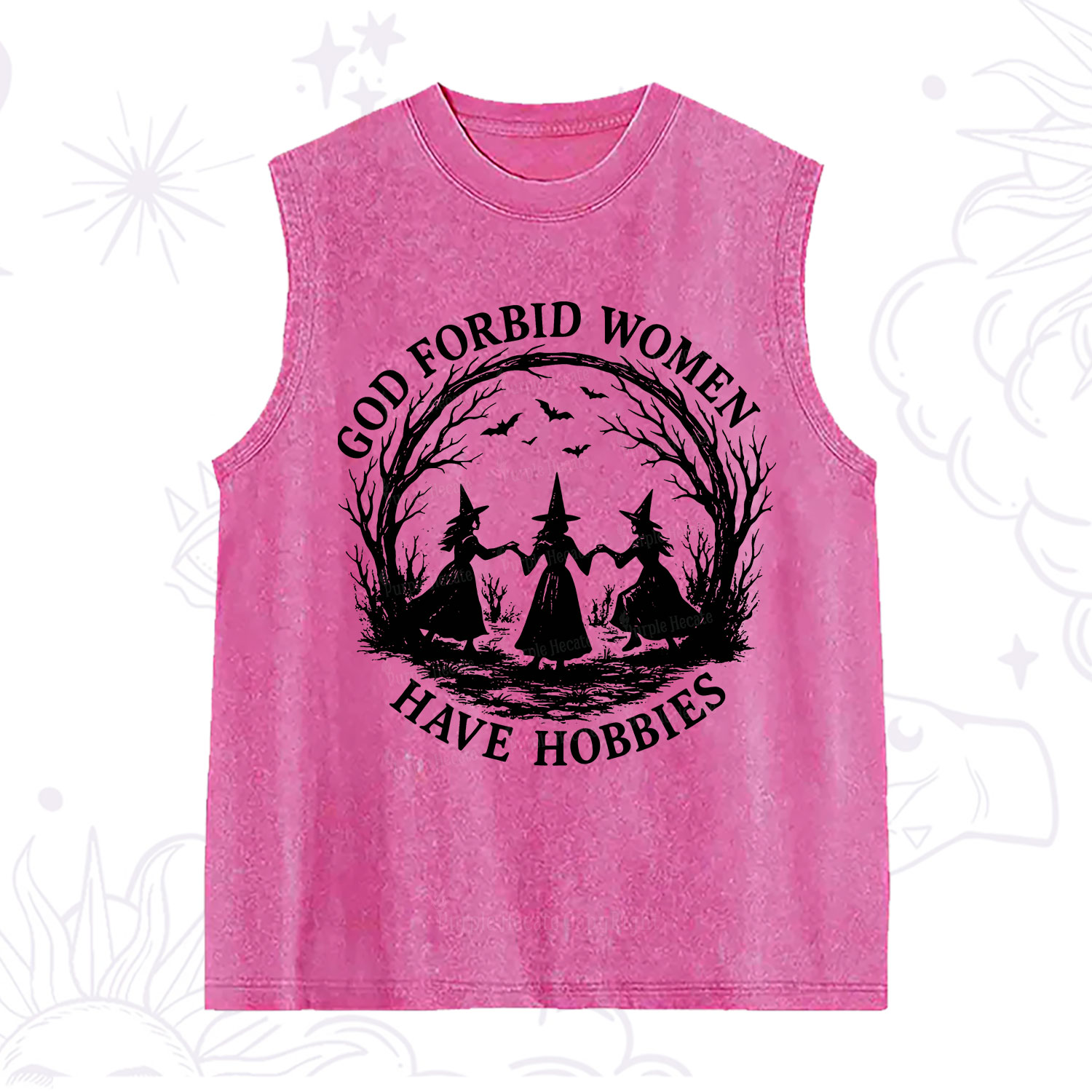 Purplehecate God Forbid Women Have Hobbies Washed Tank