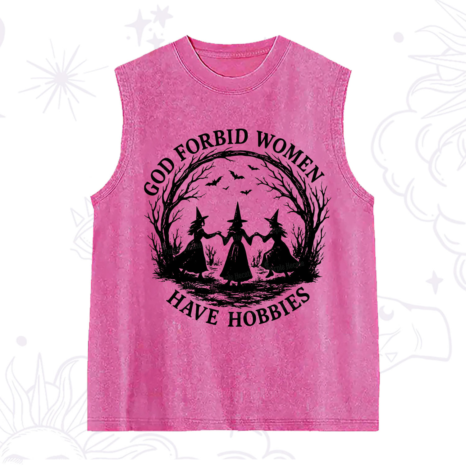Purplehecate God Forbid Women Have Hobbies Washed Tank