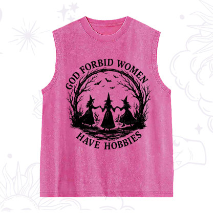 Purplehecate God Forbid Women Have Hobbies Washed Tank