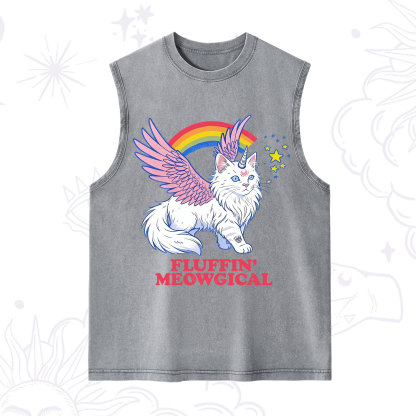 Purplehecate Fluffin Meowgical Washed Tank