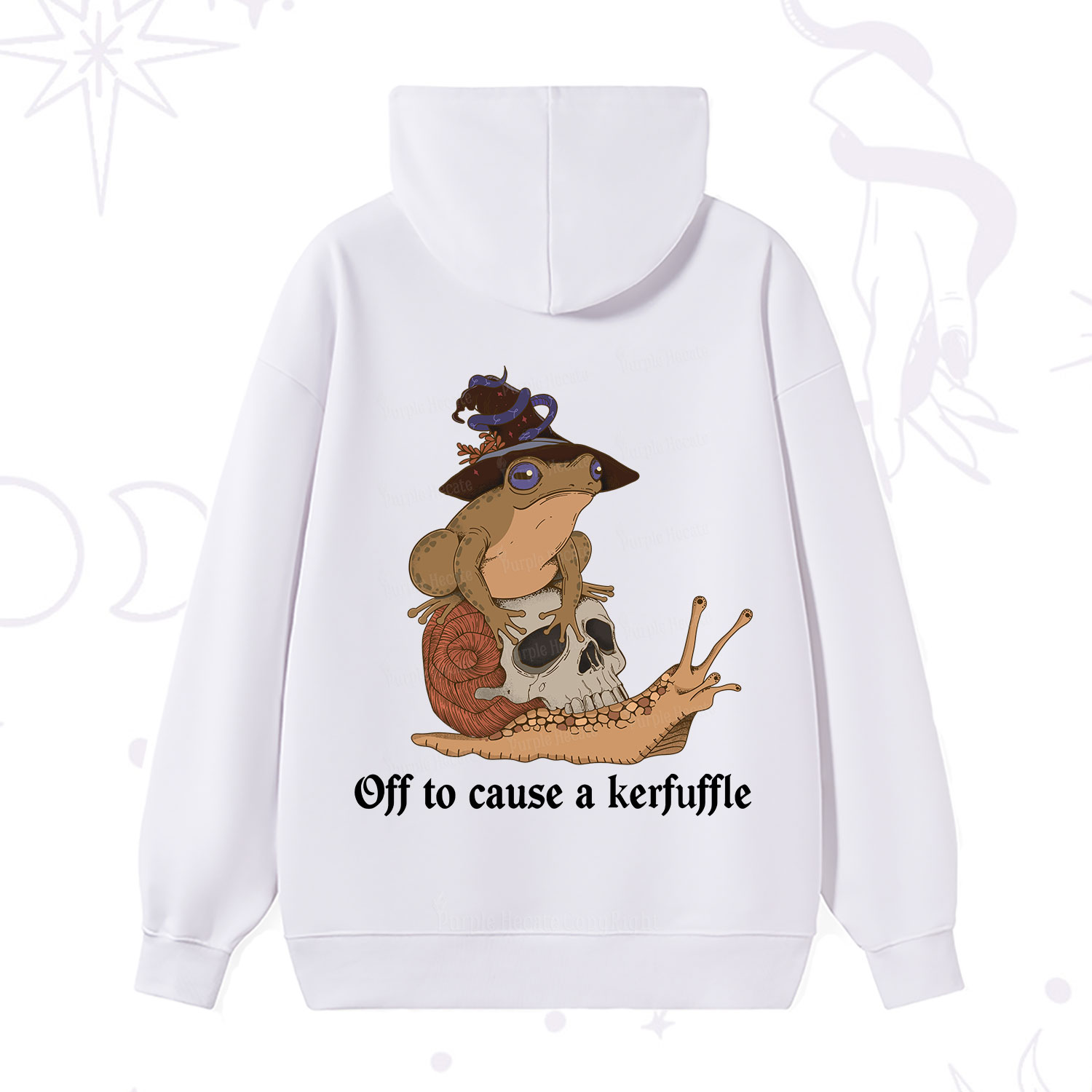 Purplehecate Off To Cause A Kerfuffle Hoodie