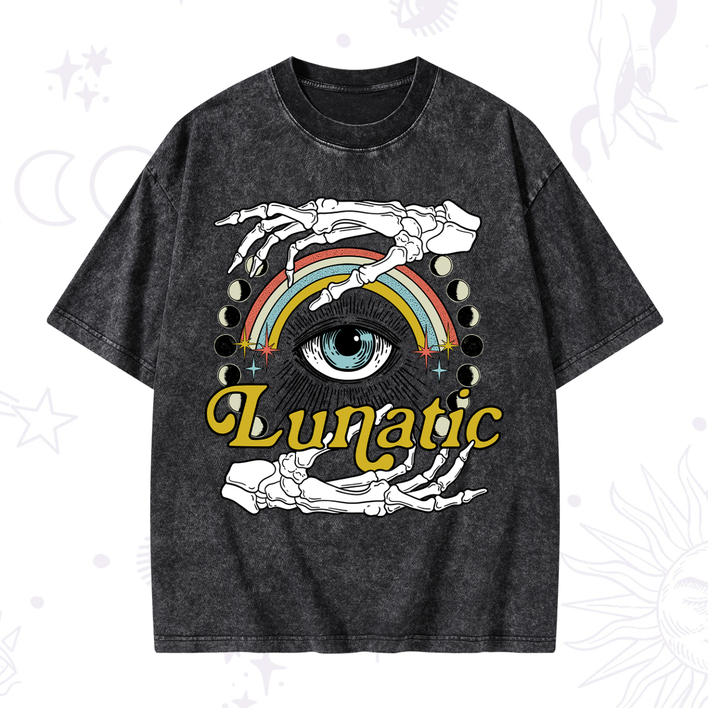 Magic Purplehecate Lunatic Washed T-Shirt