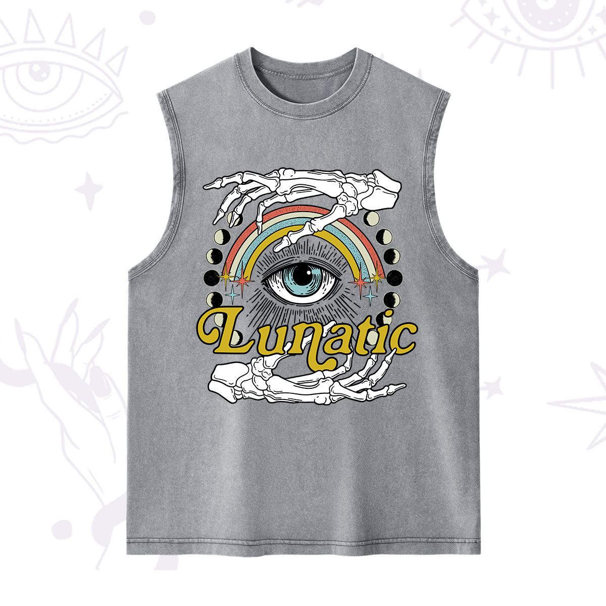 Purplehecate Lunatic Washed Tank