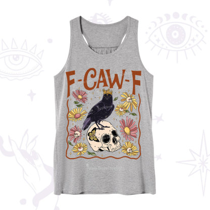 Purplehecate Funny F-Caw-F Crow Tank