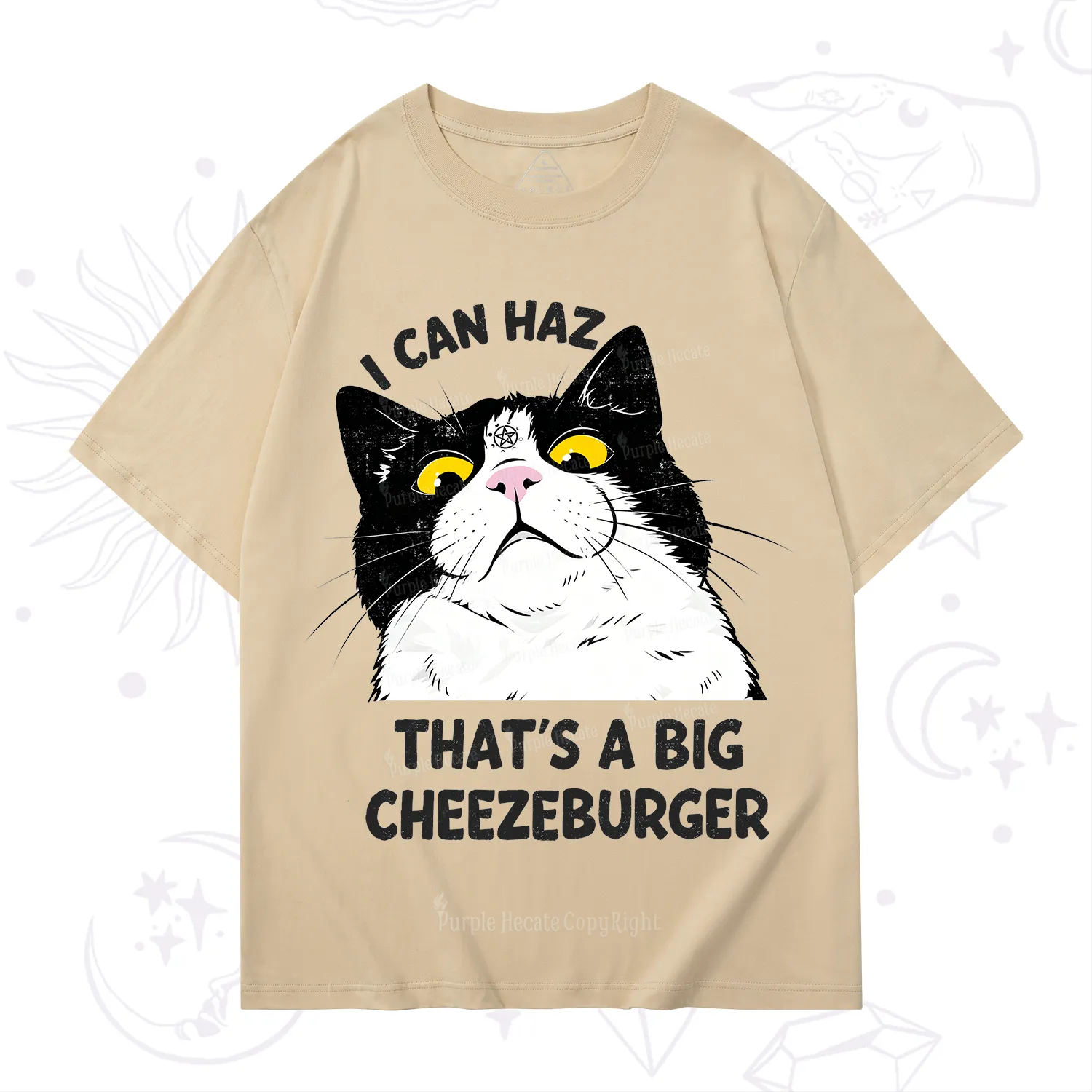 Purplehecate I Can Haz That's A Big Cheezeburger T-Shirt