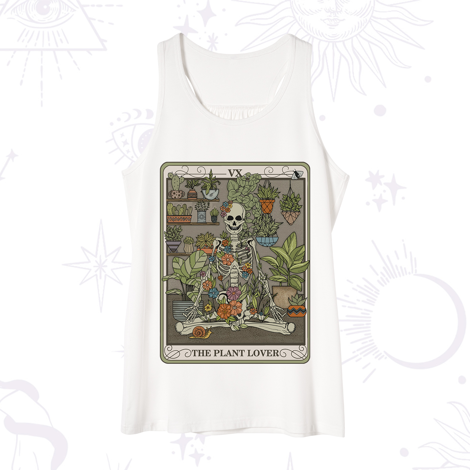 Purplehecate The Plant Lover Tarot Tank