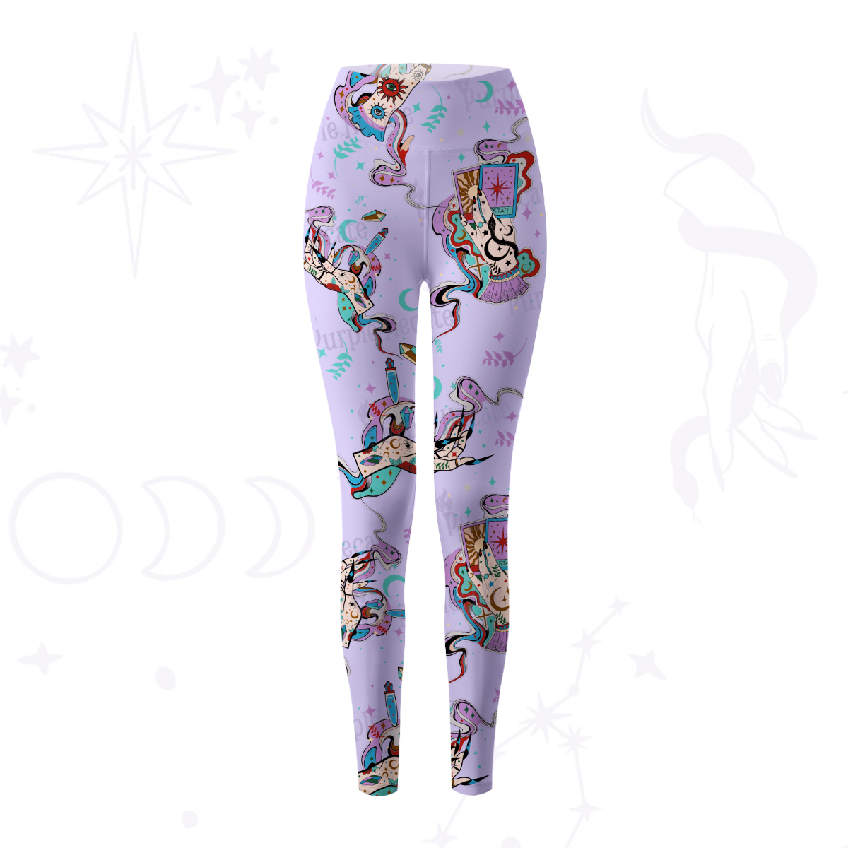 Purplehecate Astrological Secrets Yoga Pants