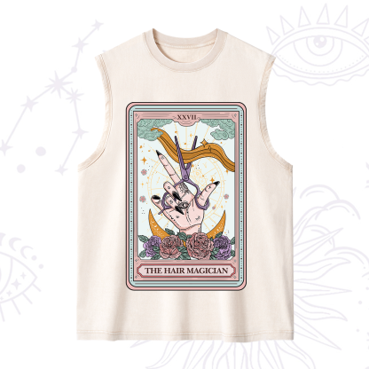 Purplehecate The Hair Magician Tarot Washed Tank