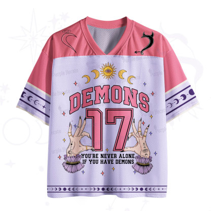 Purplehecate Celestial Demons 17 Mesh Jersey