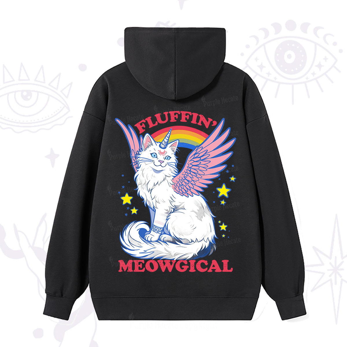 Purplehecate Fluffin Meowgical Hoodie