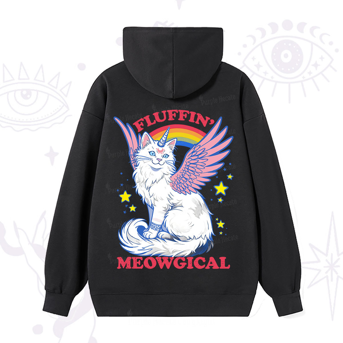 Purplehecate Fluffin Meowgical Hoodie