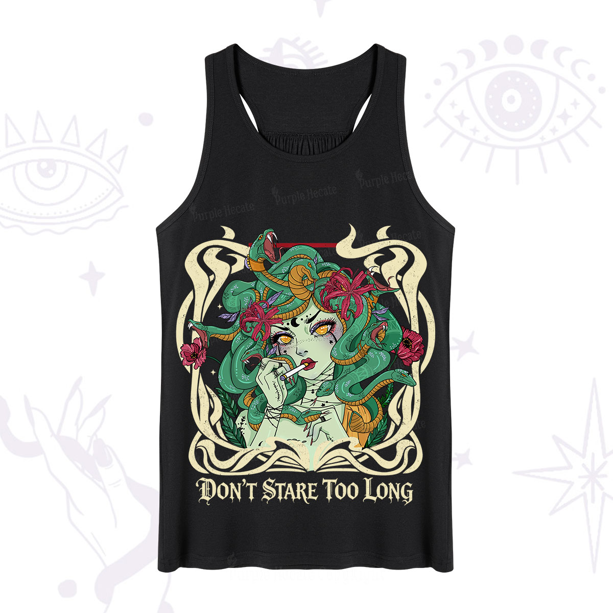 Purplehecate Don't Stare Too Long Tank