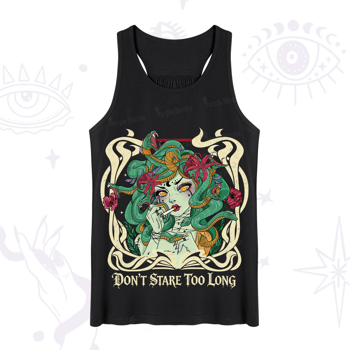 Purplehecate Don't Stare Too Long Tank